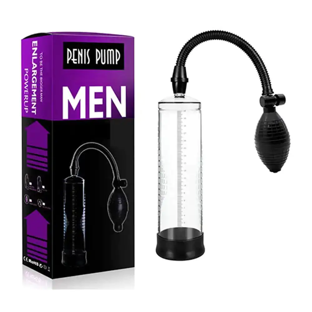 Succionador manual masculino para agrandar y engrosar el miembro masculino