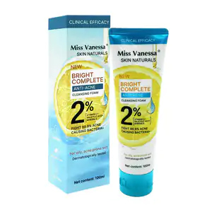 Limpiador facial miss vanessa antiacné con vitamina c, 100ml