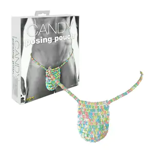 Ropa interior masculina de caramelos con diseño comestible, 210g