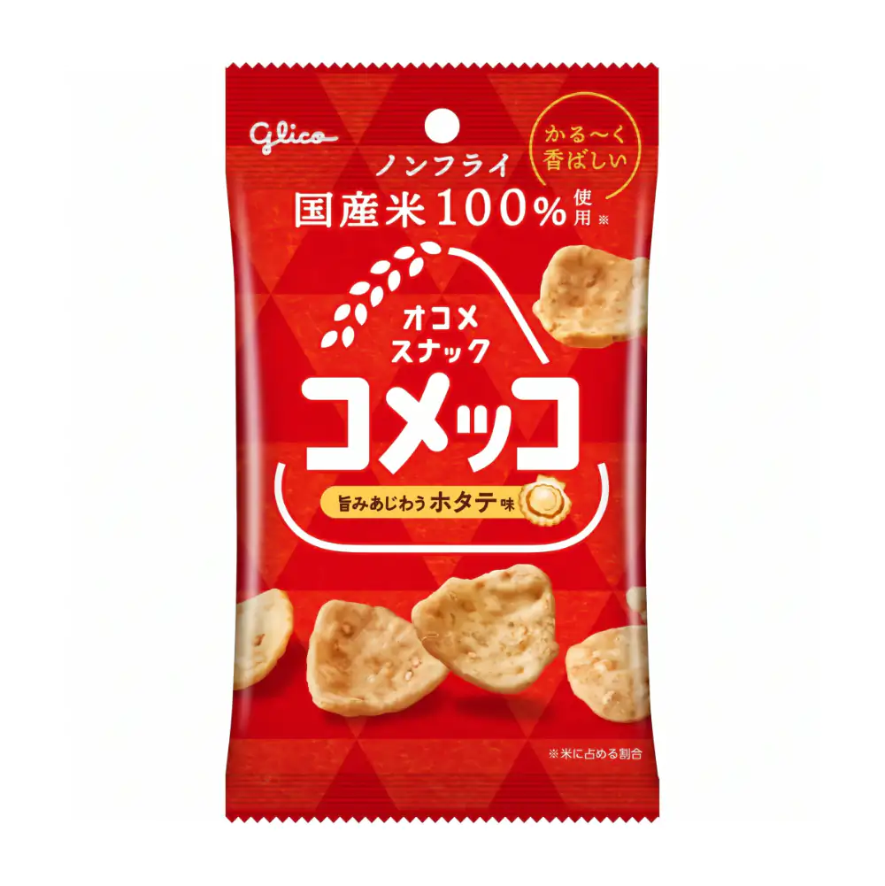 1pza mini galletas glico de arroz salado con sabor a mariscos, 26g / 004535