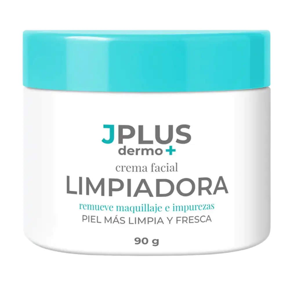 Crema facial limpiadora jplus 90g, remueve maquillaje e impurezas / 005114