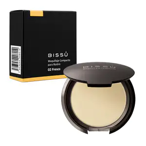 Maquillaje compacto bissú para rostro, 8g, tono 02 fresco / 008010