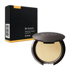 Maquillaje compacto bissú para rostro, 8g, tono 03 nude / 008027