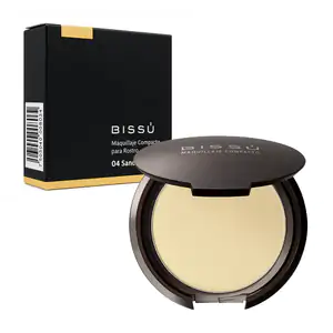 Maquillaje compacto bissú para rostro, 8g, tono 04 sand / 008034
