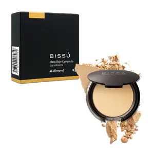 Maquillaje compacto bissú para rostro, 8g, tono 11 almond / 008102