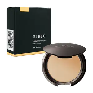 Maquillaje compacto bissú para rostro, 8g, tono 12 softan / 008119