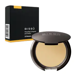Maquillaje compacto bissú para rostro, 8g, tono 13 bronze / 008126