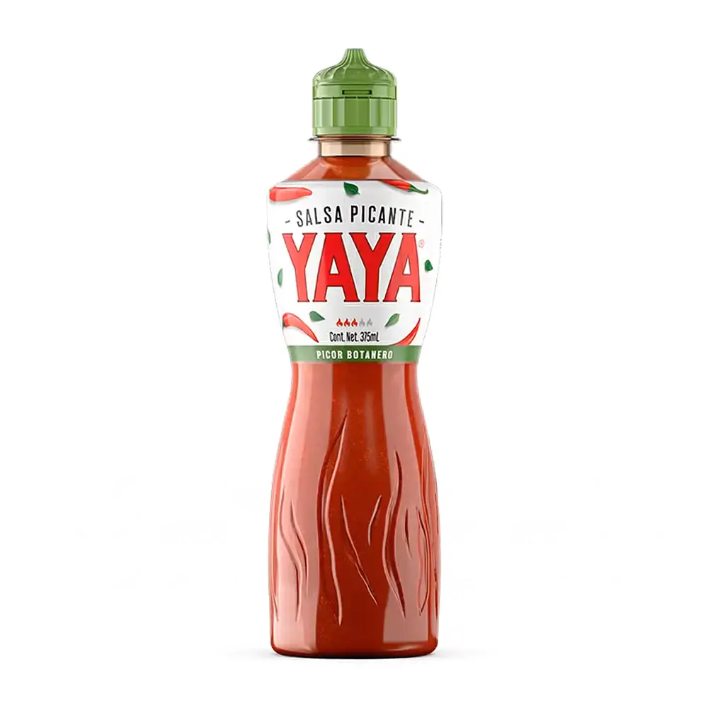 Salsa yaya para botana con nivel de picante medio, 315ml 