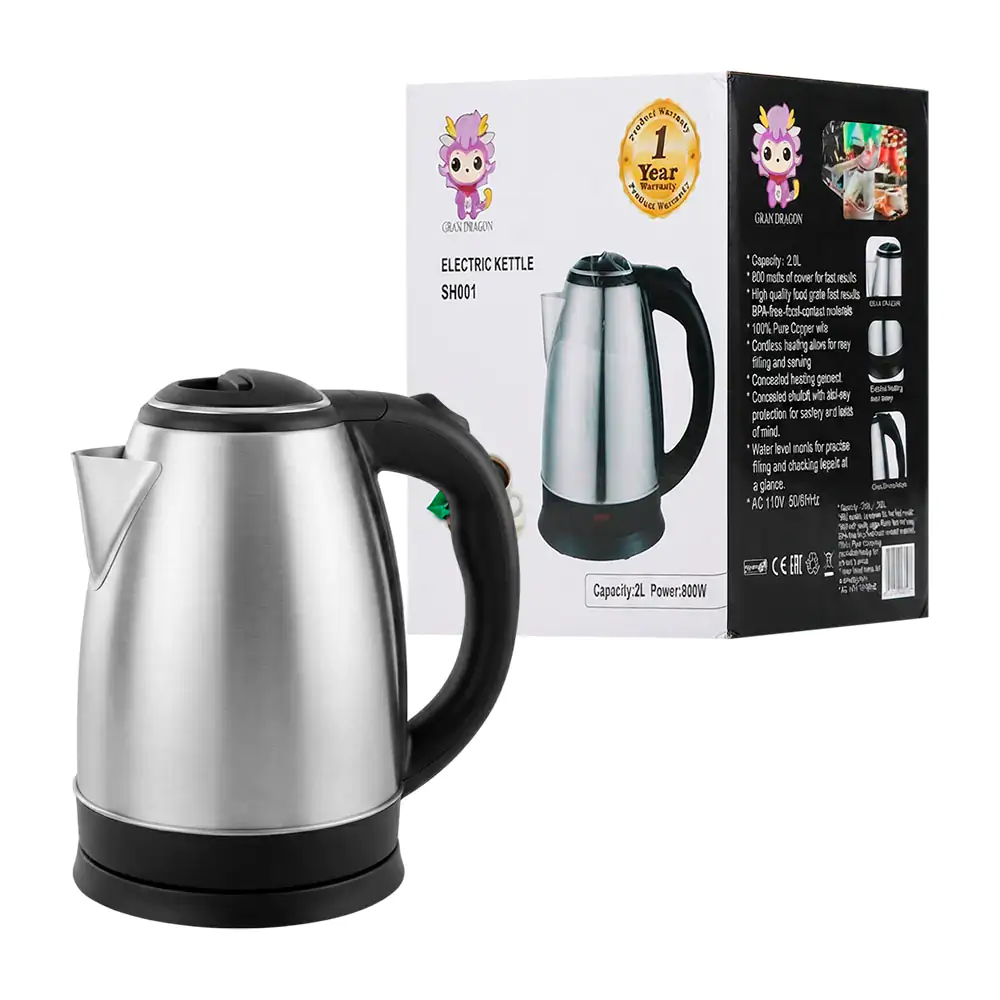 Cafetera eléctrica gran dragón tipo jarra con capacidad de 2 litros, …