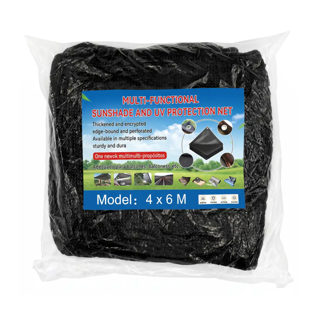 Malla sombra multifuncional con protección uv de 4x6m / 1694167