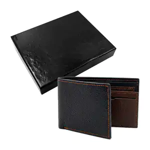 Billetera / cartera para caballero de piel sintética lisa, variedad d…