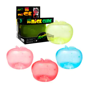 Squeeze antiestrés en forma de manzana, variedad de colores / 24079hy