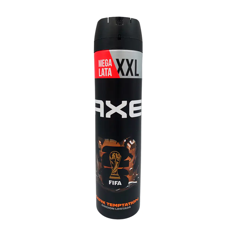 1pza desodorante axe dark temptation, mega lata xxl, 250ml / 245884