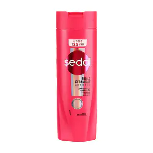 1pza shampoo sedal brillo ceramidas para cabello más fuerte, 180ml / …