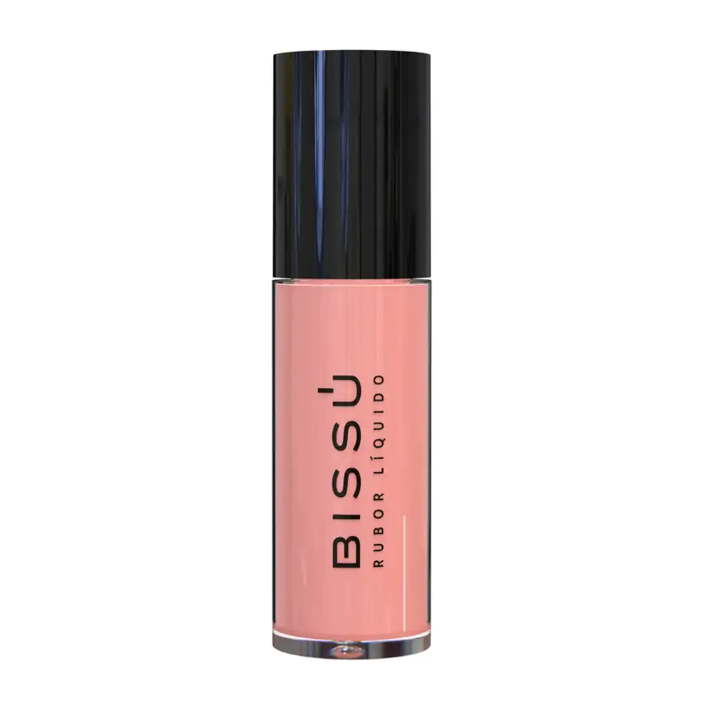 1pza rubor líquido bissú 5g tono mejor amiga 02, color intenso / 250841