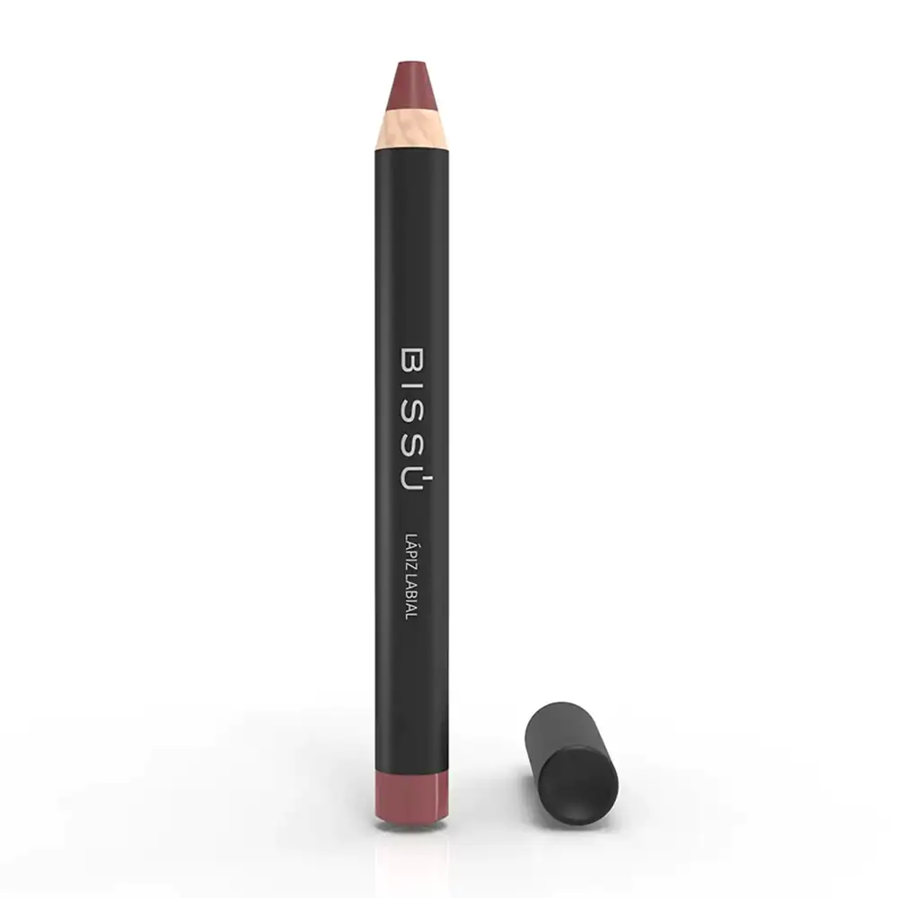 1pza lápiz labial bissu, gordito de madera, tono 04 soda pop / 251688
