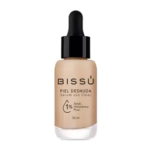 1pza serum bissú piel desnuda con color y ácido hialurónico, tono 03 …
