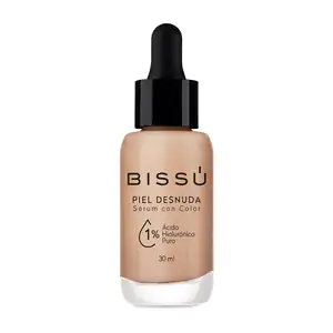 1pza serum bissú piel desnuda con color y ácido hialurónico, tono 04 …