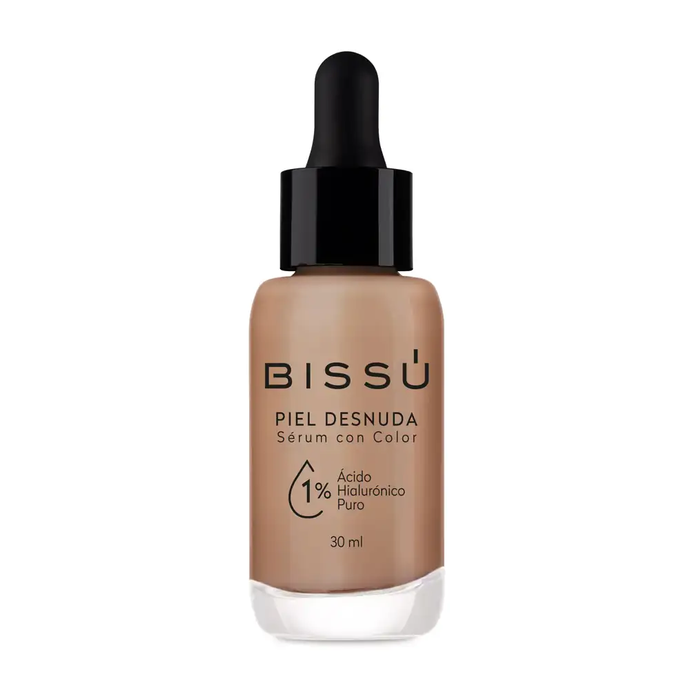 1pza serum bissú piel desnuda con color y ácido hialurónico, tono 07 oasis, 30ml / 251916