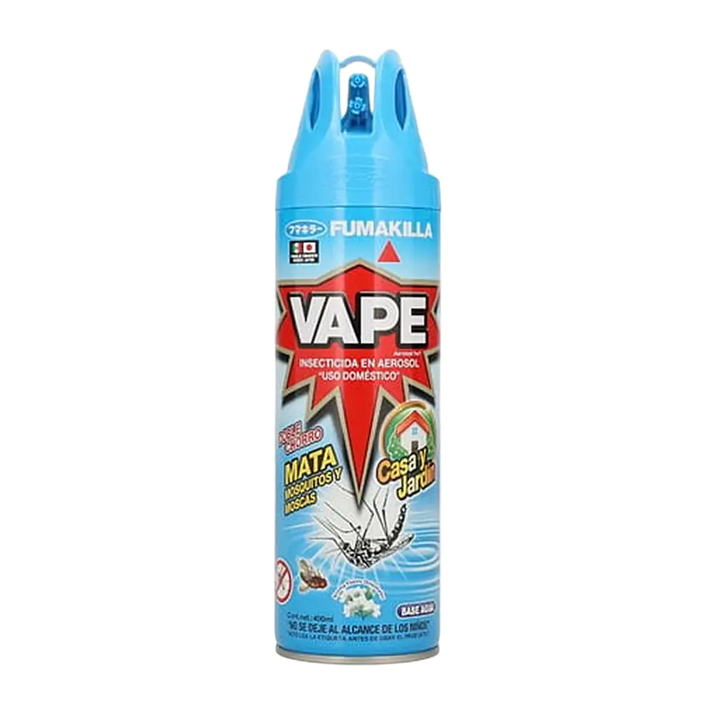 Insecticida vape casa y jardín con doble chorro, aroma a flores orien…