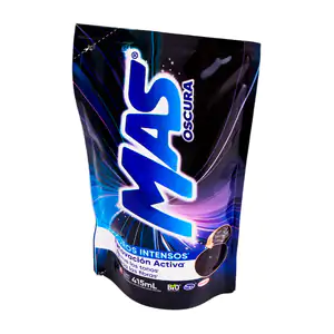 1pza detergente líquido más color para ropa oscura, 415ml / 412931