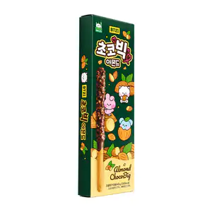 1pza pockys bt21 palito de galleta cubierto de chocolate oscuro con a…
