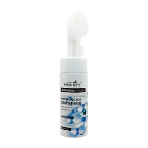 Mousse espuma facial limpiadora pink key con ácido hialurónico y amin…