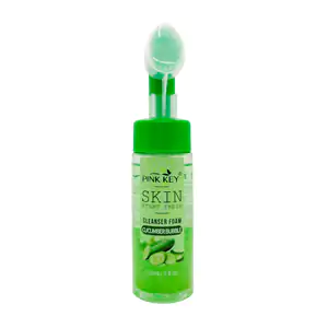 Mousse espuma facial limpiadora pink key con extracto de pepino, 150m…
