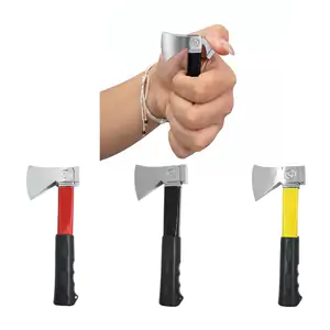 1pza Encendedor de gas recargable con diseño de hacha 9cm, variedad d…