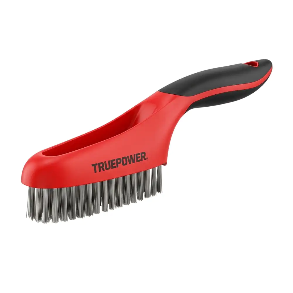 1pza Cepillo de alambre con 67 pinceles truepower y agarre antideslizante 