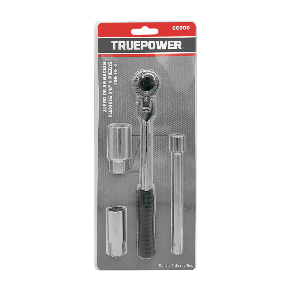 Blíster con juego de afinación metálico truepower con 2 dados intercambiables + extensión 