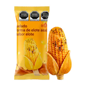 1pza helado coreano con forma de elote asado, sabor elote, 70g / 7697…
