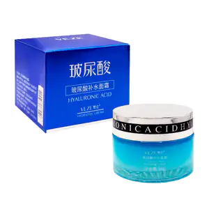 Crema facial antiarrugas con ácido hialuronico, para piel mixta / fz5…