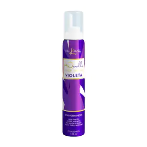 Tinte semipermanente aqarella en espuma 115ml, tipo mousse en tono vi…