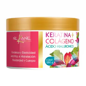 Tratamiento keratina + colágeno y ácido hialurónico 280g, fortaleza y…