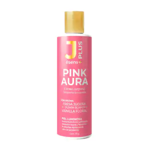Crema corporal pink aura 115g, despierta tu encanto, aroma fresa jugo…