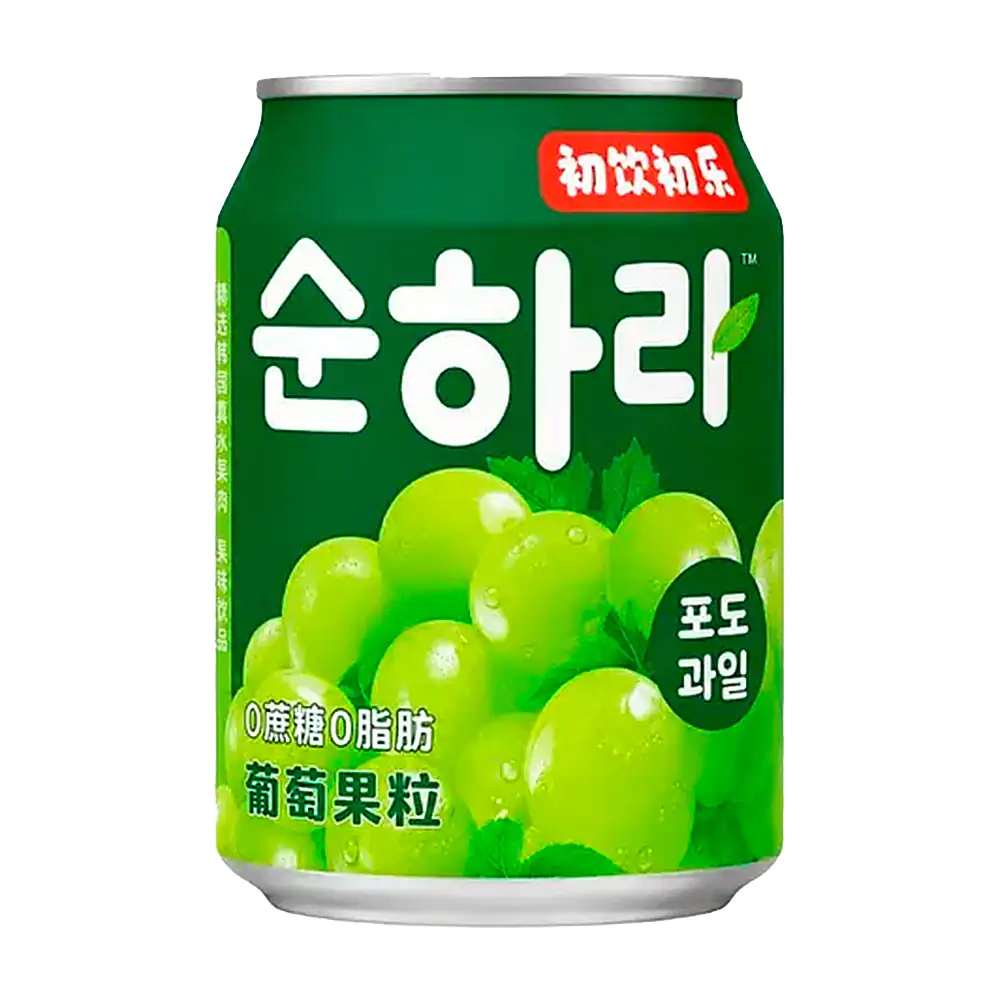 1pza bebida con jugo y trozos de uva, sin azúcar, 238ml / 870100