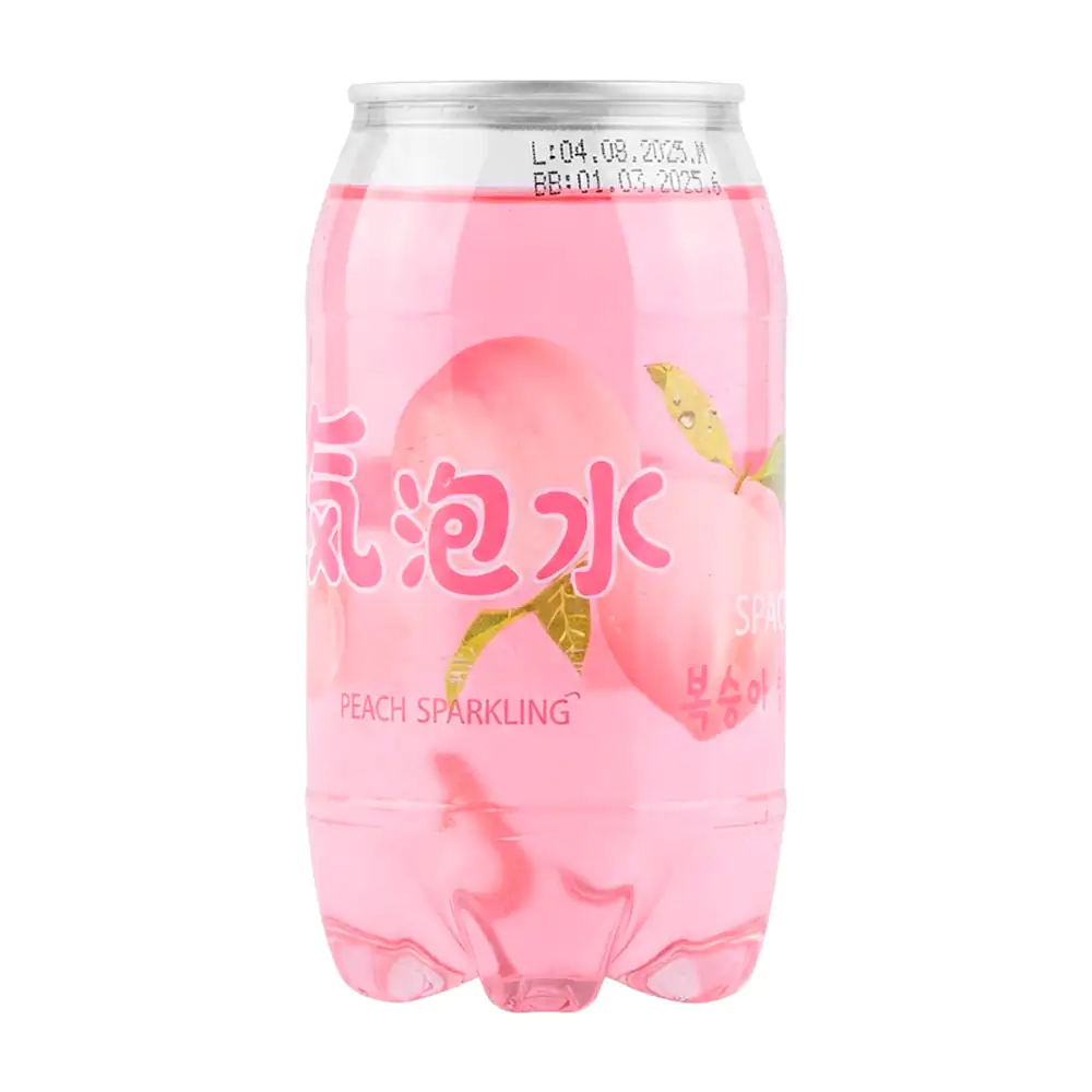 1pza bebida sparkling pink sabor durazno, 350ml / 910352