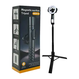 Tripié plegable ajustable para cámara, soporte magnético para celular…