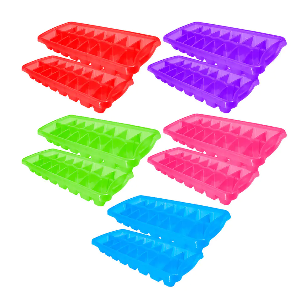 Paquete con 2 moldes para hacer hielos aitana con 16 compartimentos, …
