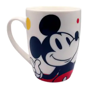 Taza de cerámica chica 10cm con temática de mickey mouse / art-1