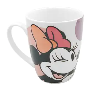 Taza de cerámica chica 10cm con temática de minnie mouse / art-2