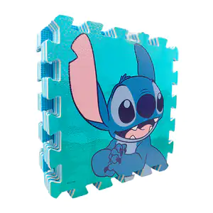 Tapete de foamy didáctico tipo rompecabezas con diseño de stitch / at…