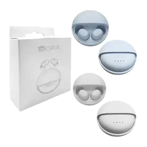 Audífonos inalambricos1hora, estuche de carga giratorio + diseño disc…