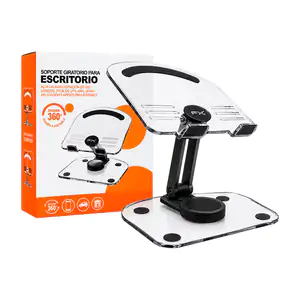 Soporte para tablet - celular fx con rotación de 360° y entradas de a…
