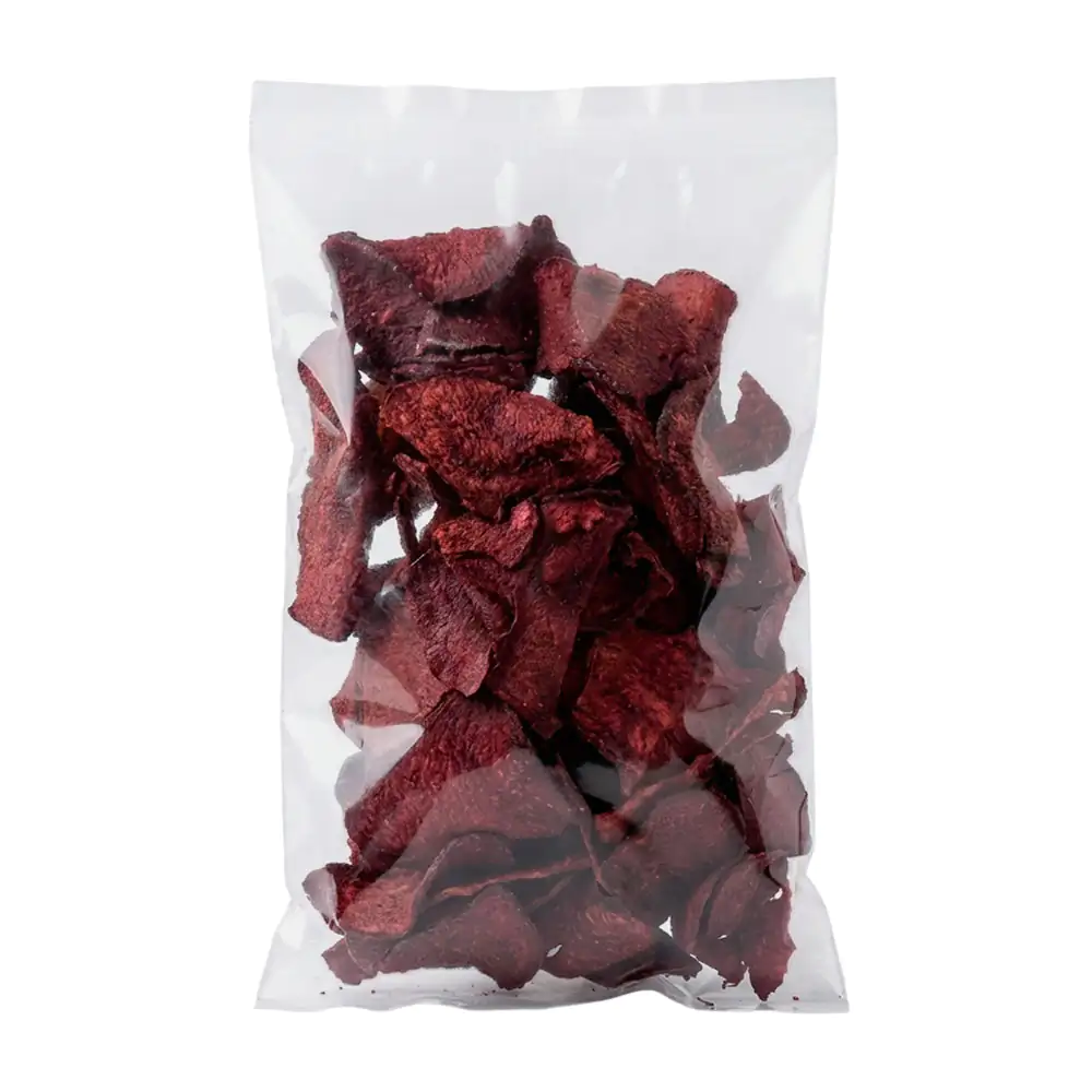1pza bolsa con betabel natural frito, dorado y crujiente / betabel
