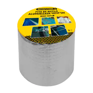 Cinta de aluminio con butilo bomvink para reparar y sellar fugas, mul…