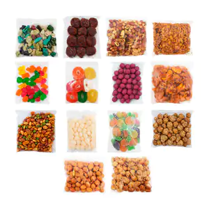 1pza bolsa chica con botana dulces o ácidas, variedad de sabores