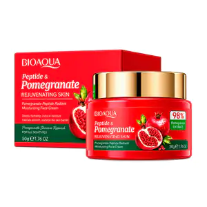 Crema facial bioaqua para el rejuvenecimiento de la piel con extracto…