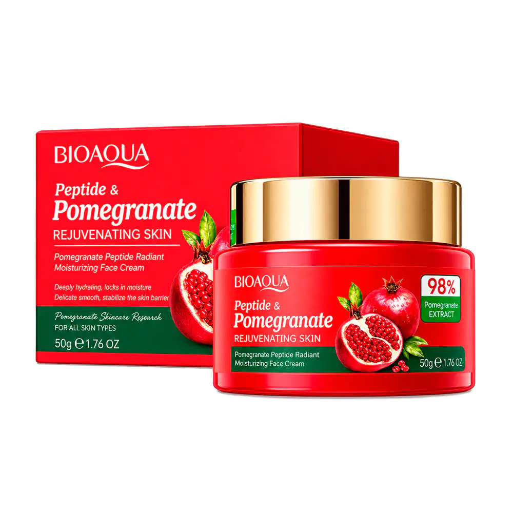 Crema facial bioaqua para el rejuvenecimiento de la piel con extracto…